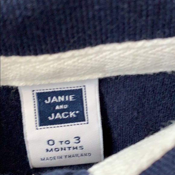 Janie and jack onesie and suspender pant and hat - Picture 4 of 5